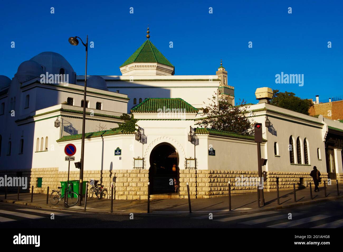 France, Paris, Paris Mosque Stock Photo Alamy