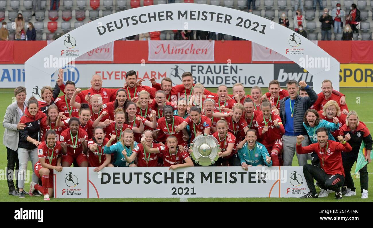 06 June 2021, Bavaria, Munich Football, Women Bundesliga, Bayern Munich