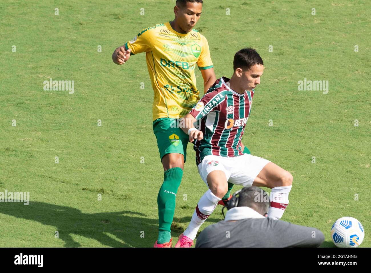 Rio De Janeiro Brazil 07th June 21 Gabriel Teixeira During Fluminense X Cuiaba Held In Sao Januario For The 2nd Round Of The Brazilian Championship Series A This Sunday Morning 7 In