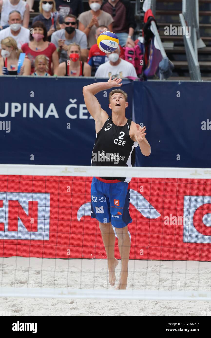 Ostrava, Czech Republic. 05th June, 2021. David Schweiner of Czech