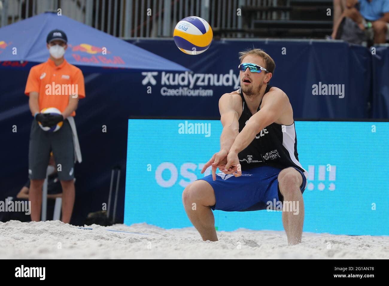 Ostrava, Czech Republic. 05th June, 2021. Ondrej Perusic of Czech