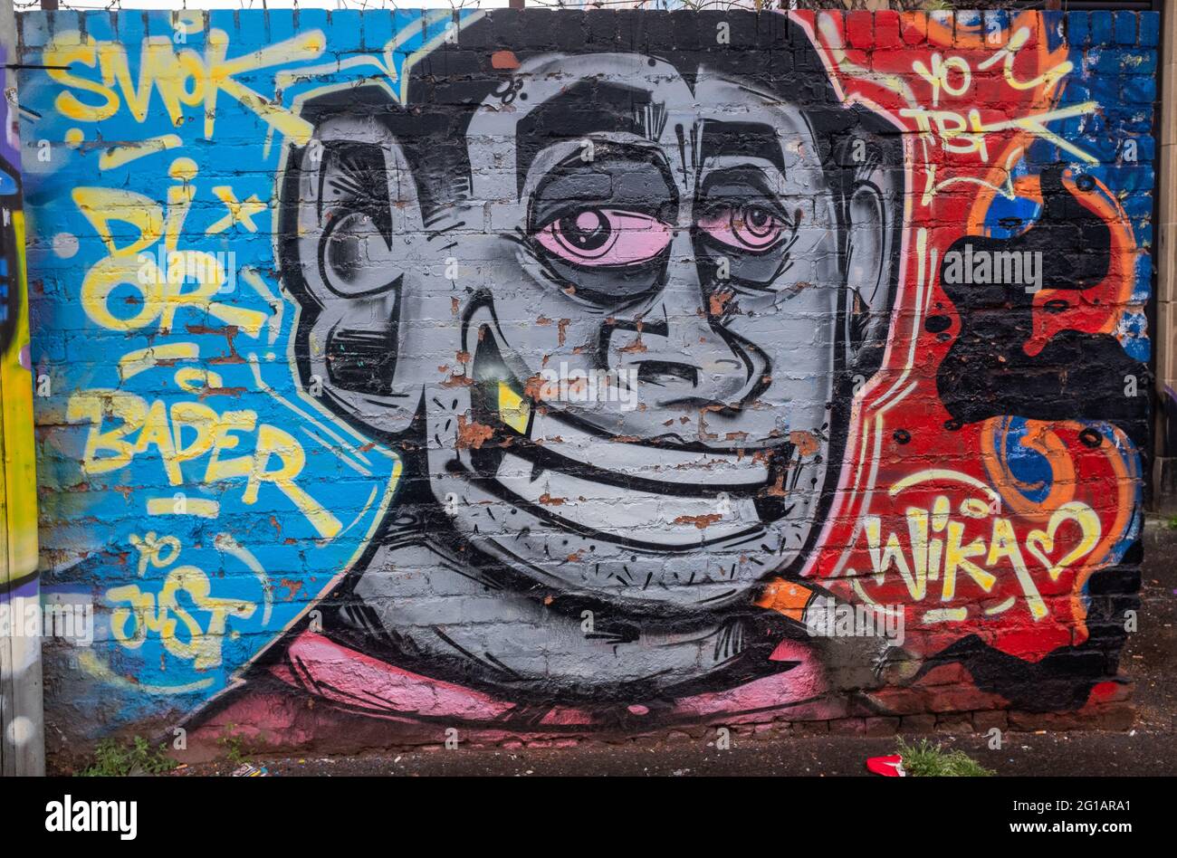 Birmingham Graffiti street art Birmingham Graffiti Artists in Custard