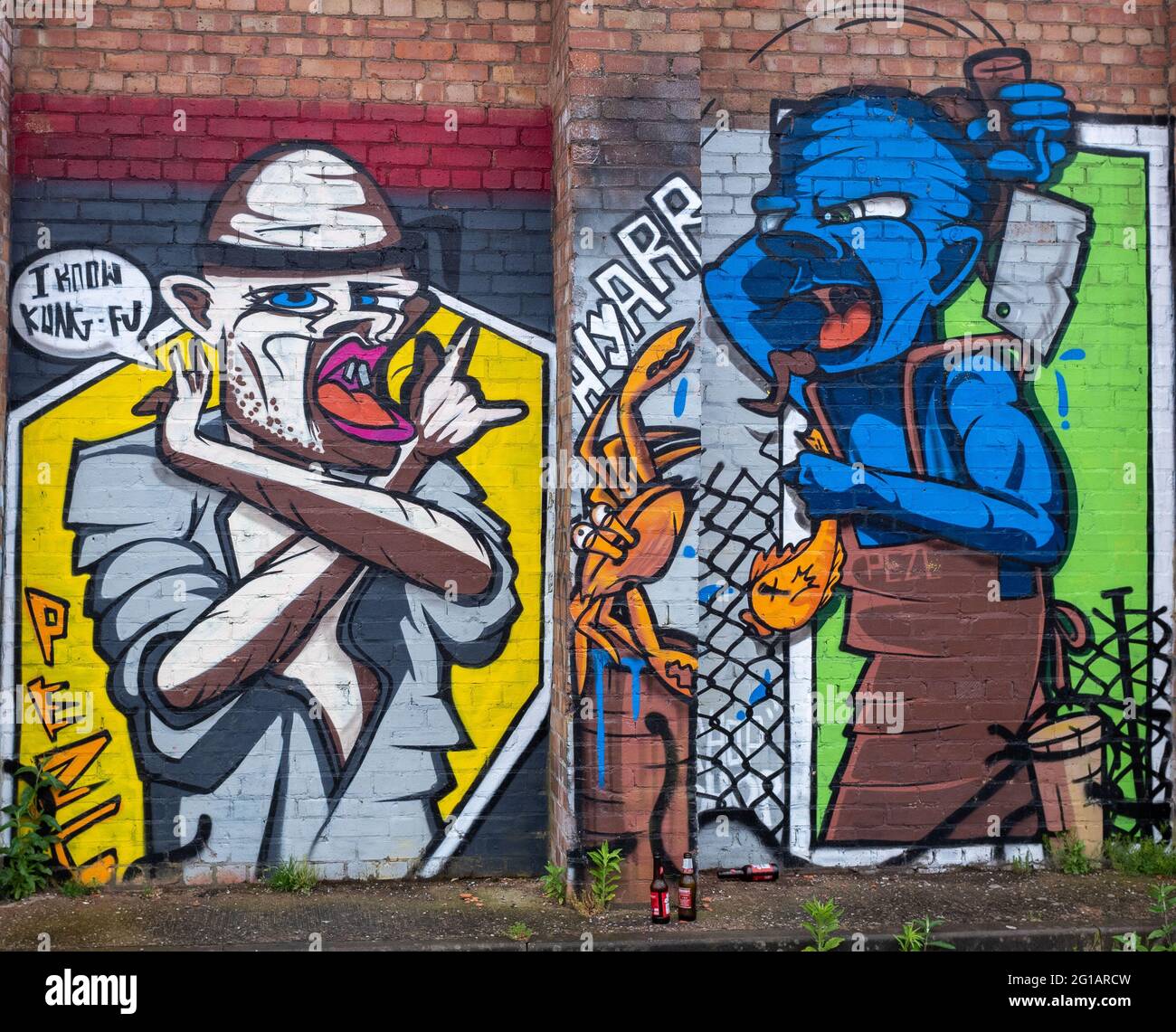 Birmingham Graffiti street art Birmingham Graffiti Artists in Custard