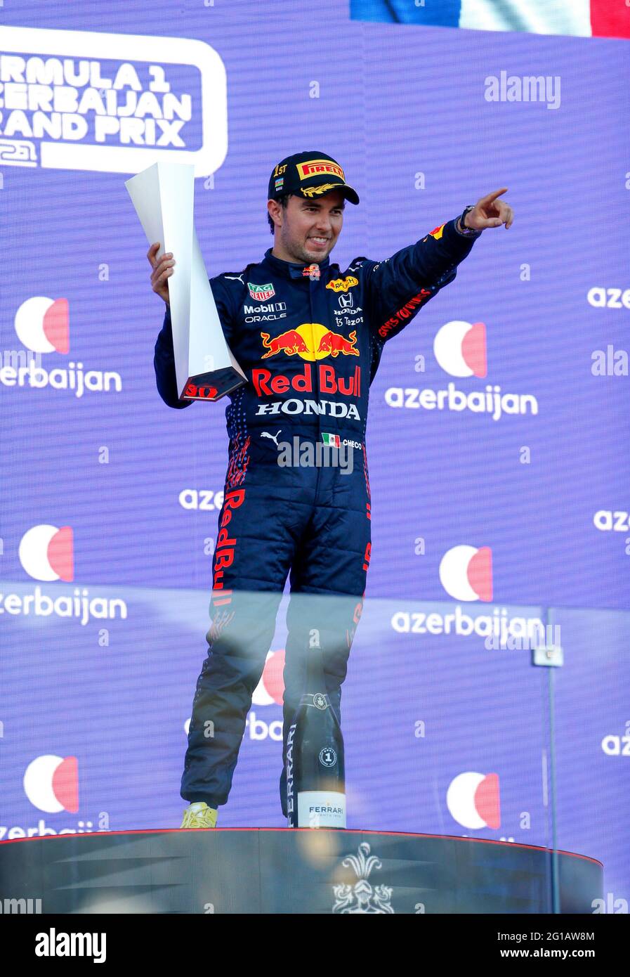 Baku Azerbaijan 6th June 2021 11 Sergio Perez Mex Red Bull Racing F1 Grand Prix Of Azerbaijan At Baku City Circuit On June 6 2021 In Baku Azerbaijan Photo By Hoch