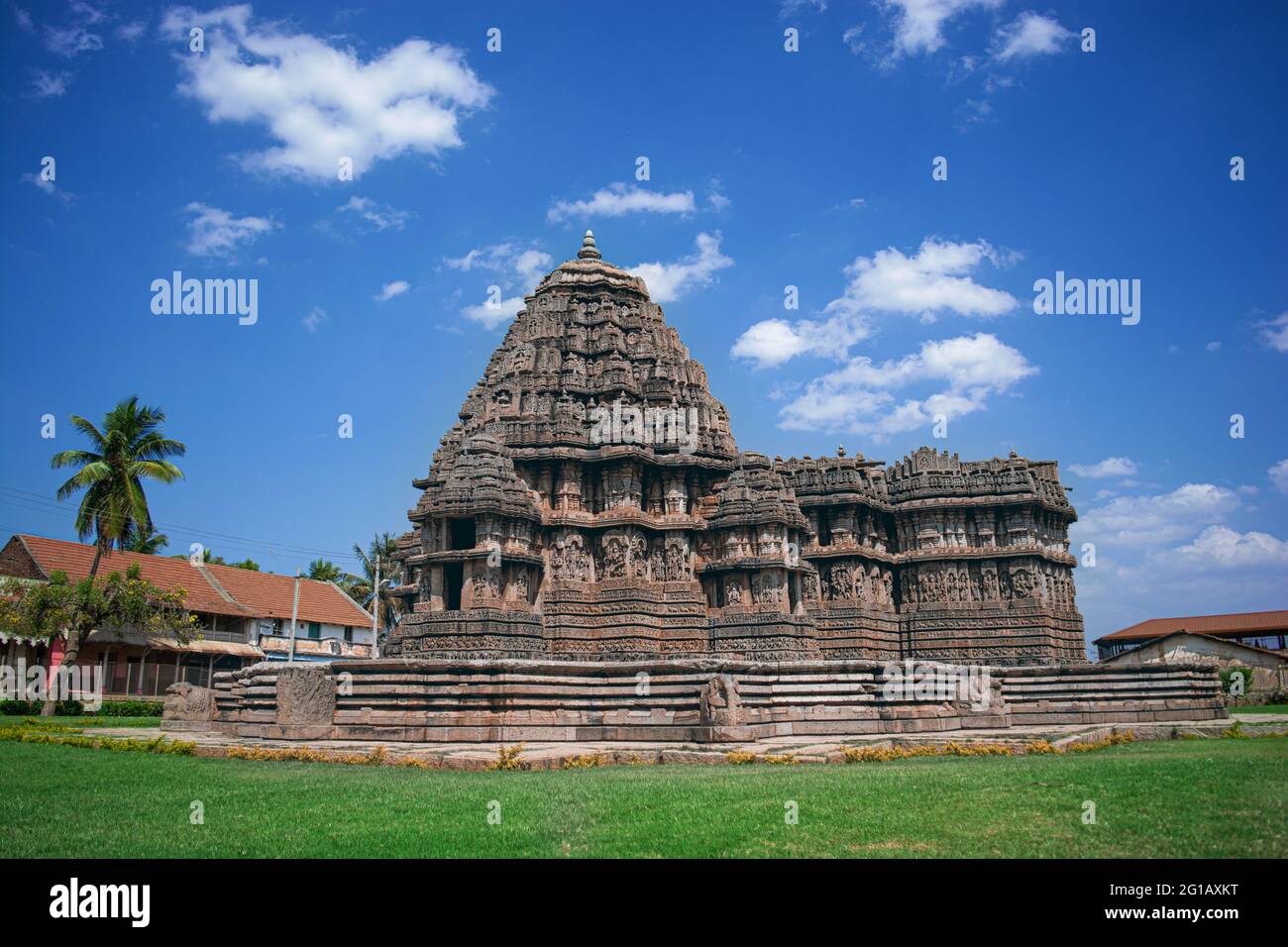 View of Indian traditional architecture Stock Photo