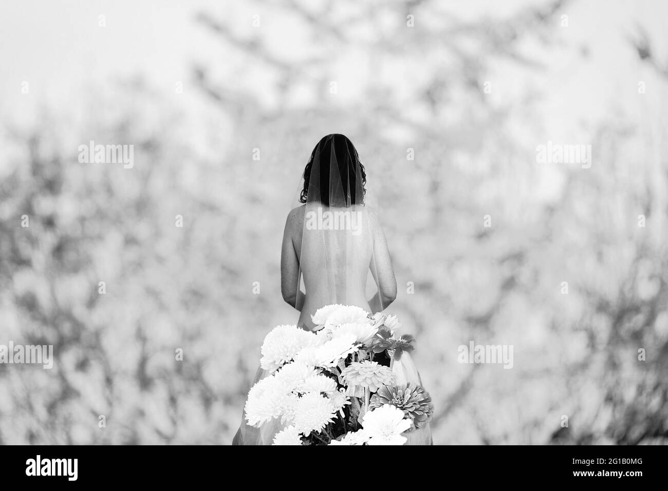 woman in park II Stock Photo