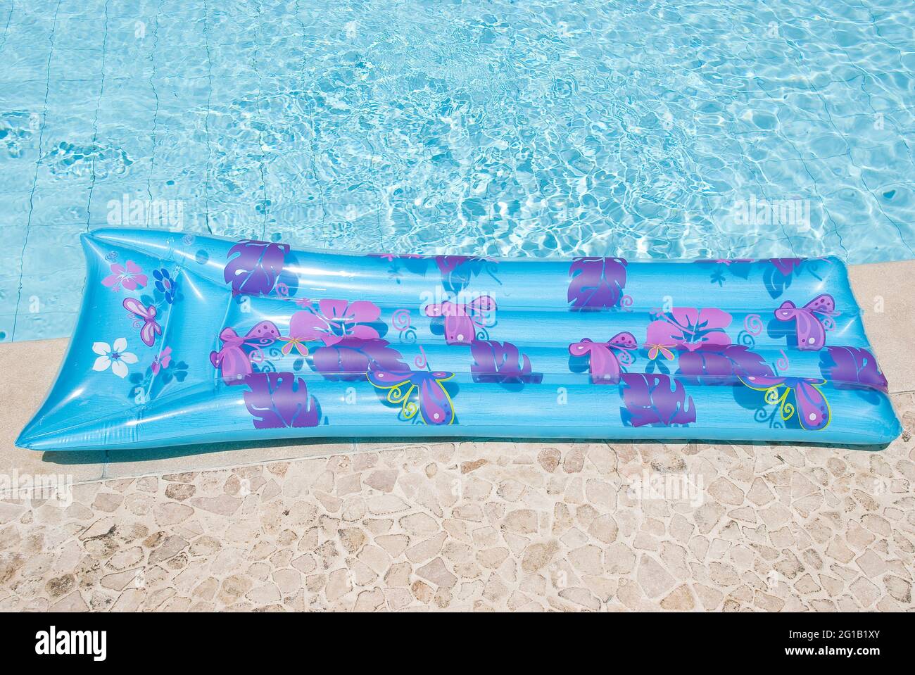 Inflatable mattress; pool float Stock Photo Alamy