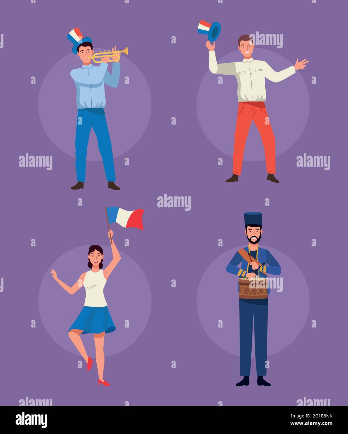 Soldier french flag Stock Vector Images - Alamy
