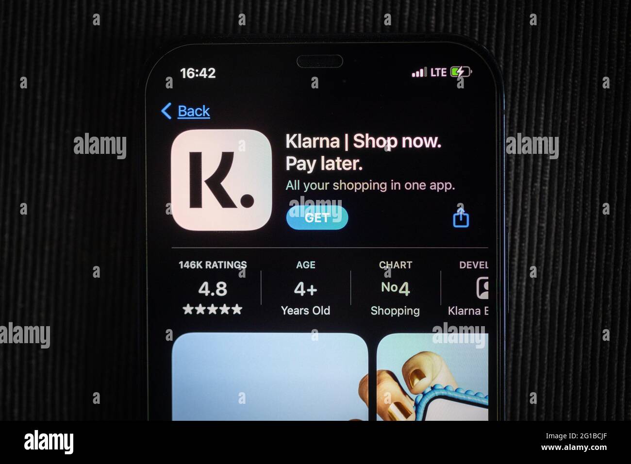 Klarna app hires stock photography and images Alamy