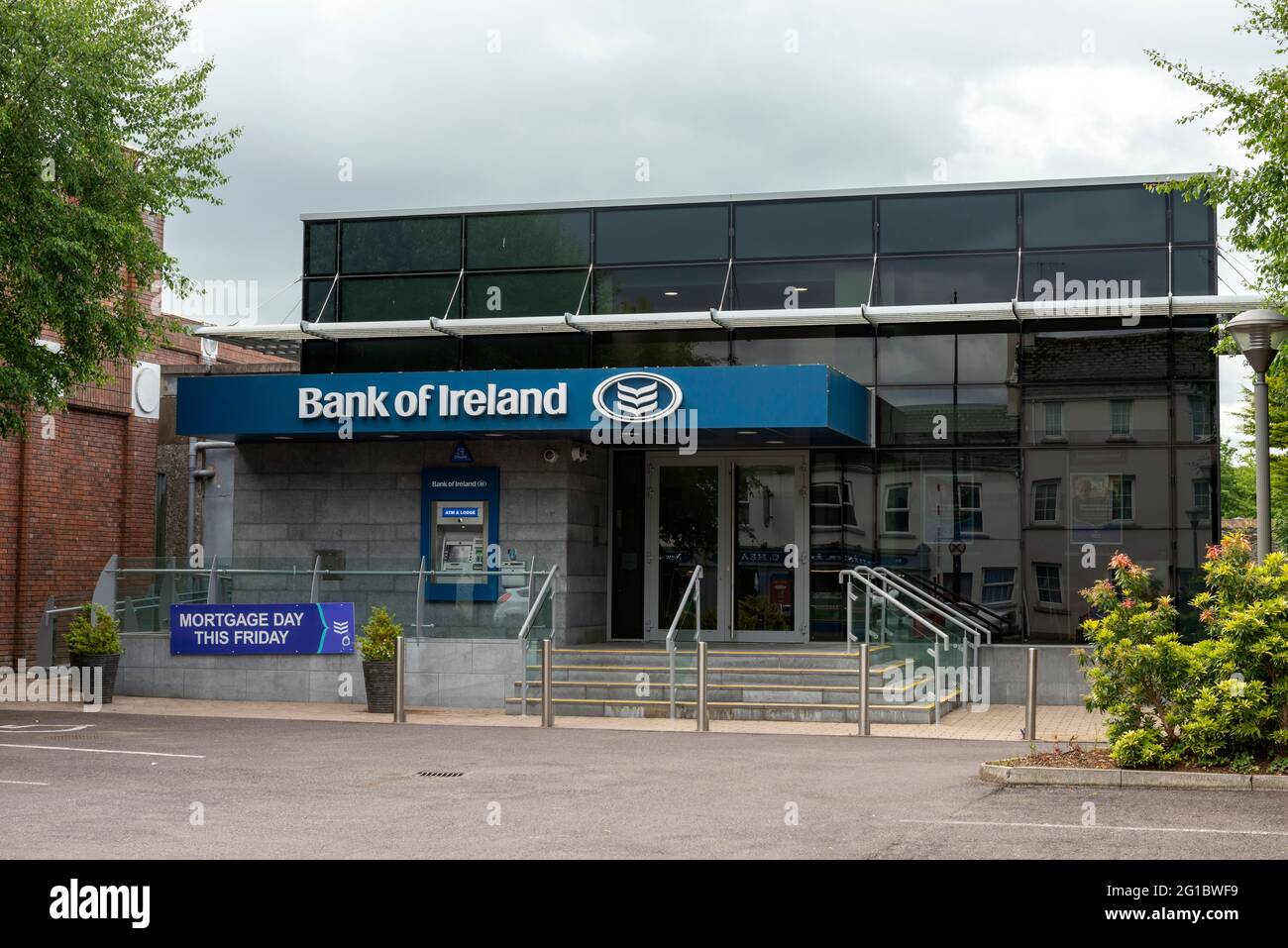 Bank of Ireland branch in Killarney, County Kerry, Ireland Stock Photo