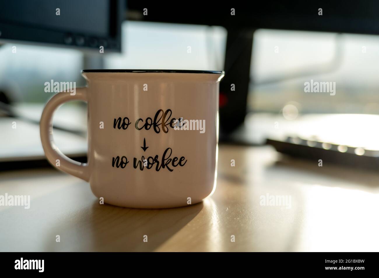 Coffee mug Stock Photo