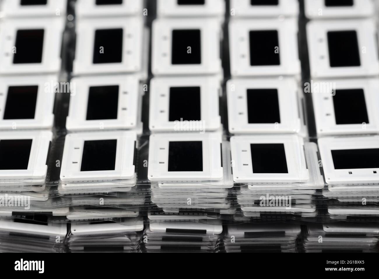 Photo film slides, image picture library archive storage Stock Photo