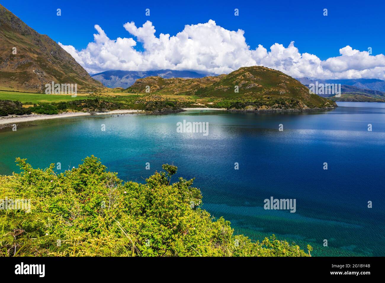 Lake Wanaka, Otago, South Island, New Zealand Stock Photo - Alamy