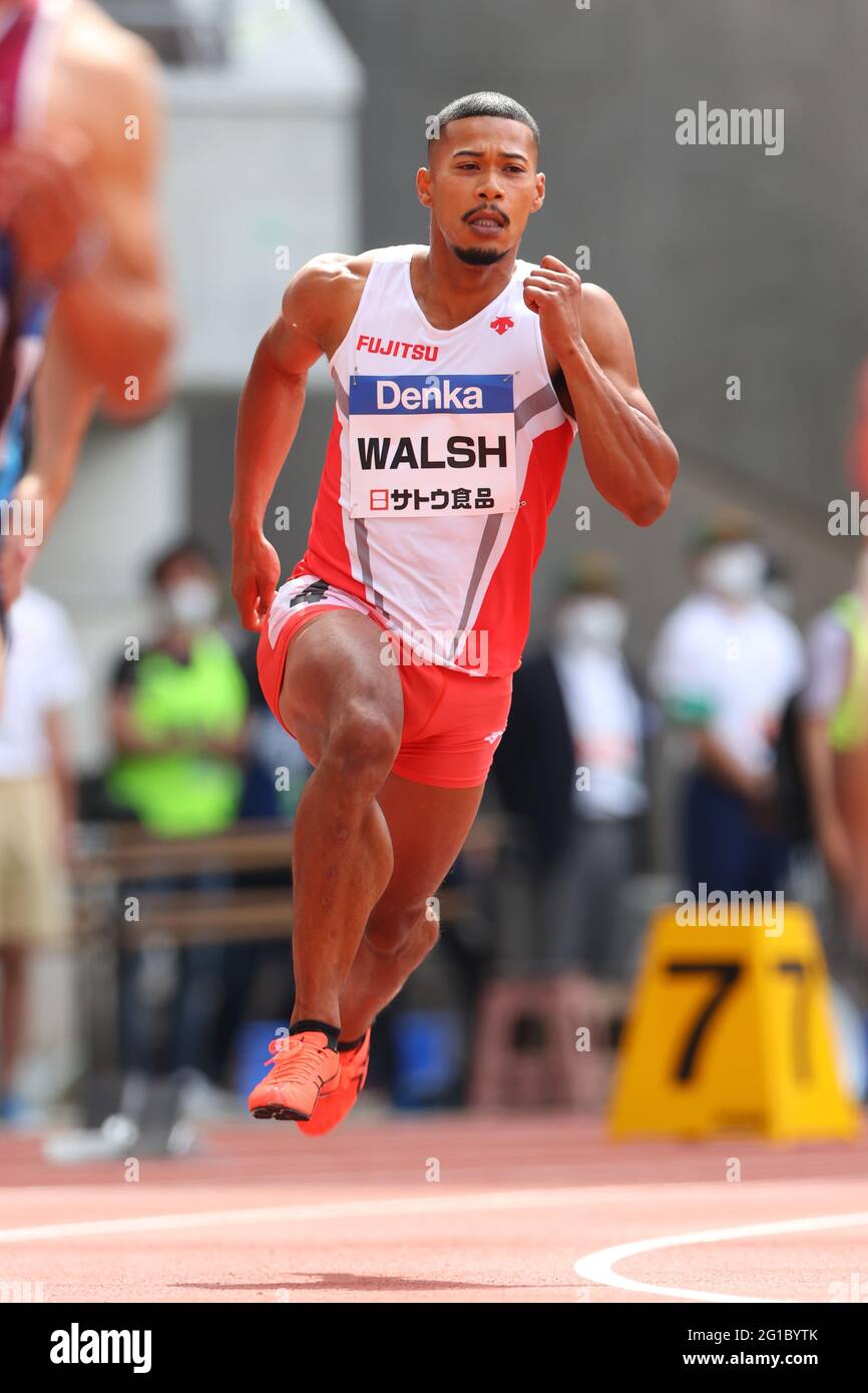 Niigata, Japan. 6th June, 2021. Julian Jrummi Walsh Athletics Denka