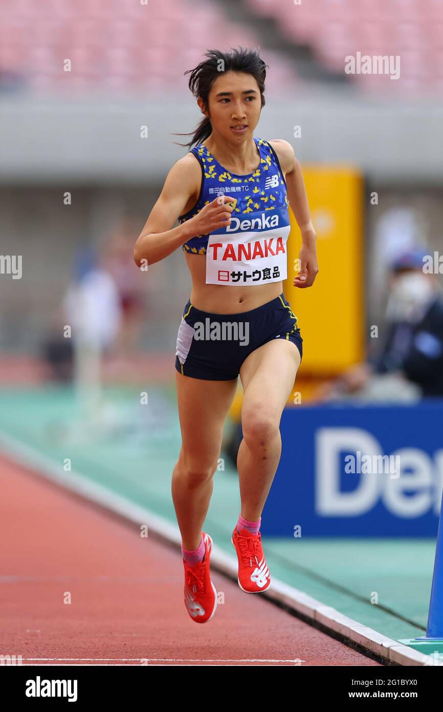 Niigata, Japan. 6th June, 2021. Nozomi Tanaka Athletics Denka