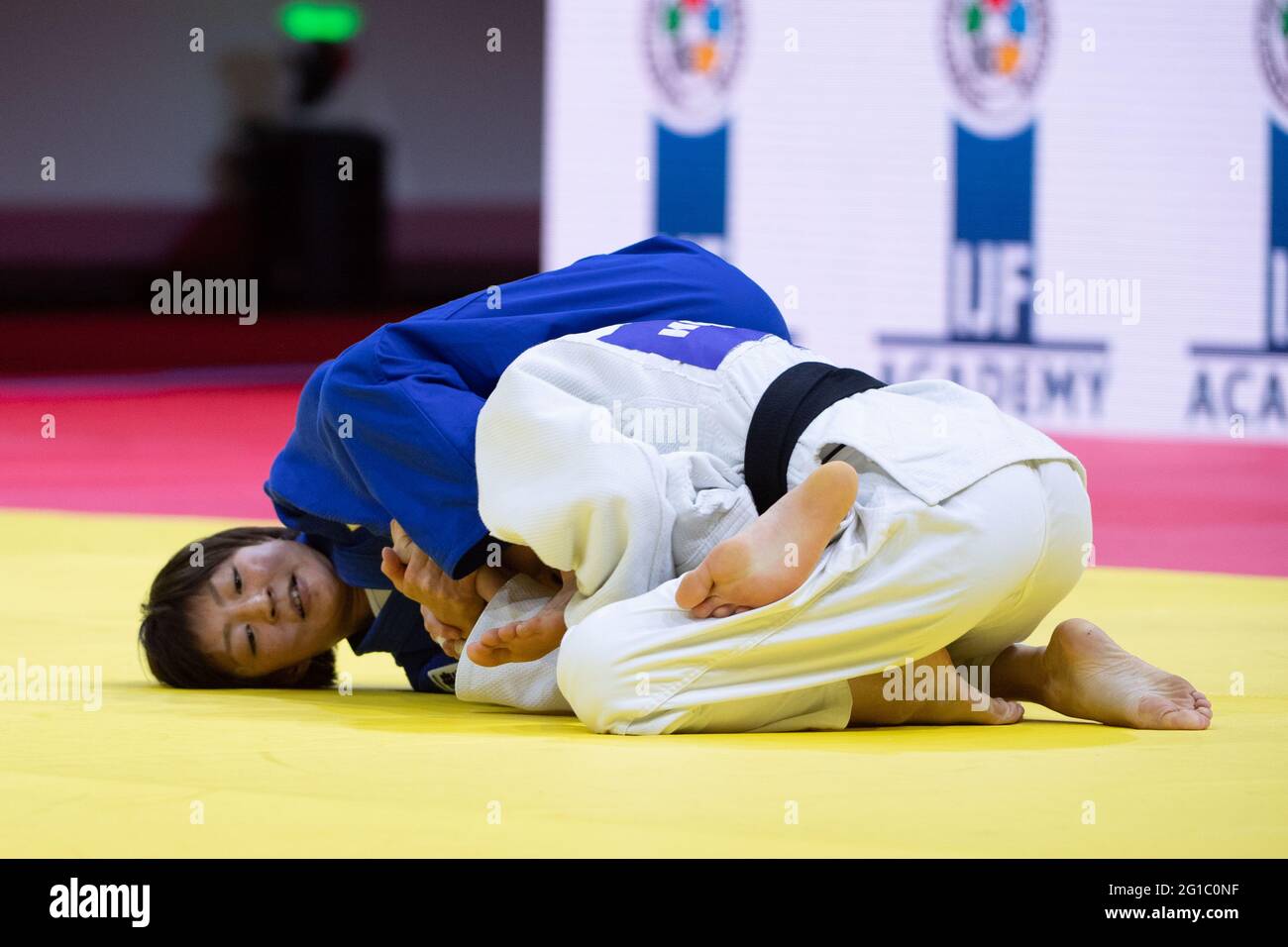 Japan's Natsumi Tsunoda Women's 48 kg during the 2021 World Judo