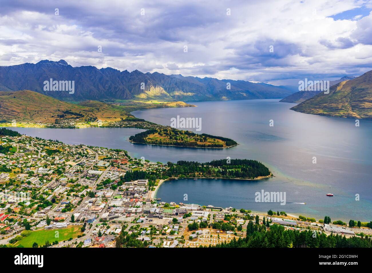 Queenstown, Otago, South Island, New Zealand Stock Photo - Alamy
