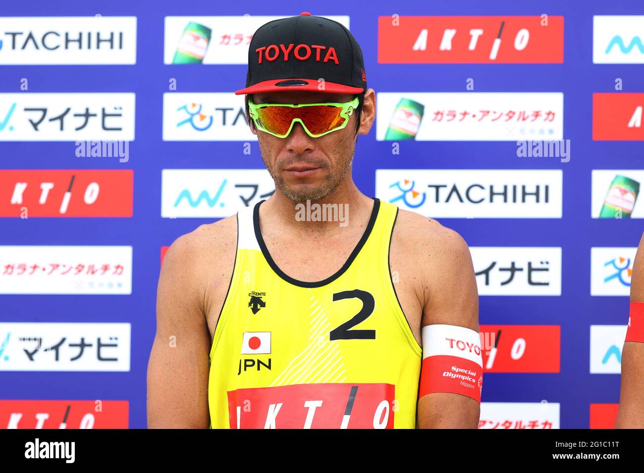 Tachikawa, Tokyo, Japan. 6th June, 2021. Katsuhiro Shiratori Beach