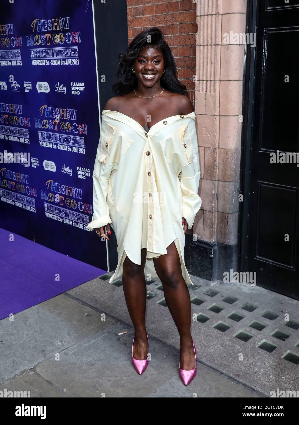 Aisha Jawando of The Show Must Go On poses for a photo before their ...