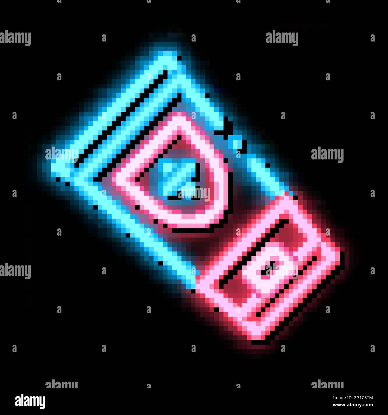 Cream Package neon glow icon illustration Stock Vector Image & Art - Alamy