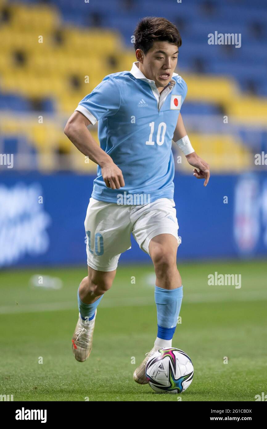 Best Denki Stadium Fukuoka Japan 5th June 21 Ritsu Doan Jpn June 5 21 Football Soccer International Friendly Match Between U 24 Japan 6 0 U 24 Ghana At Best Denki Stadium Fukuoka Japan