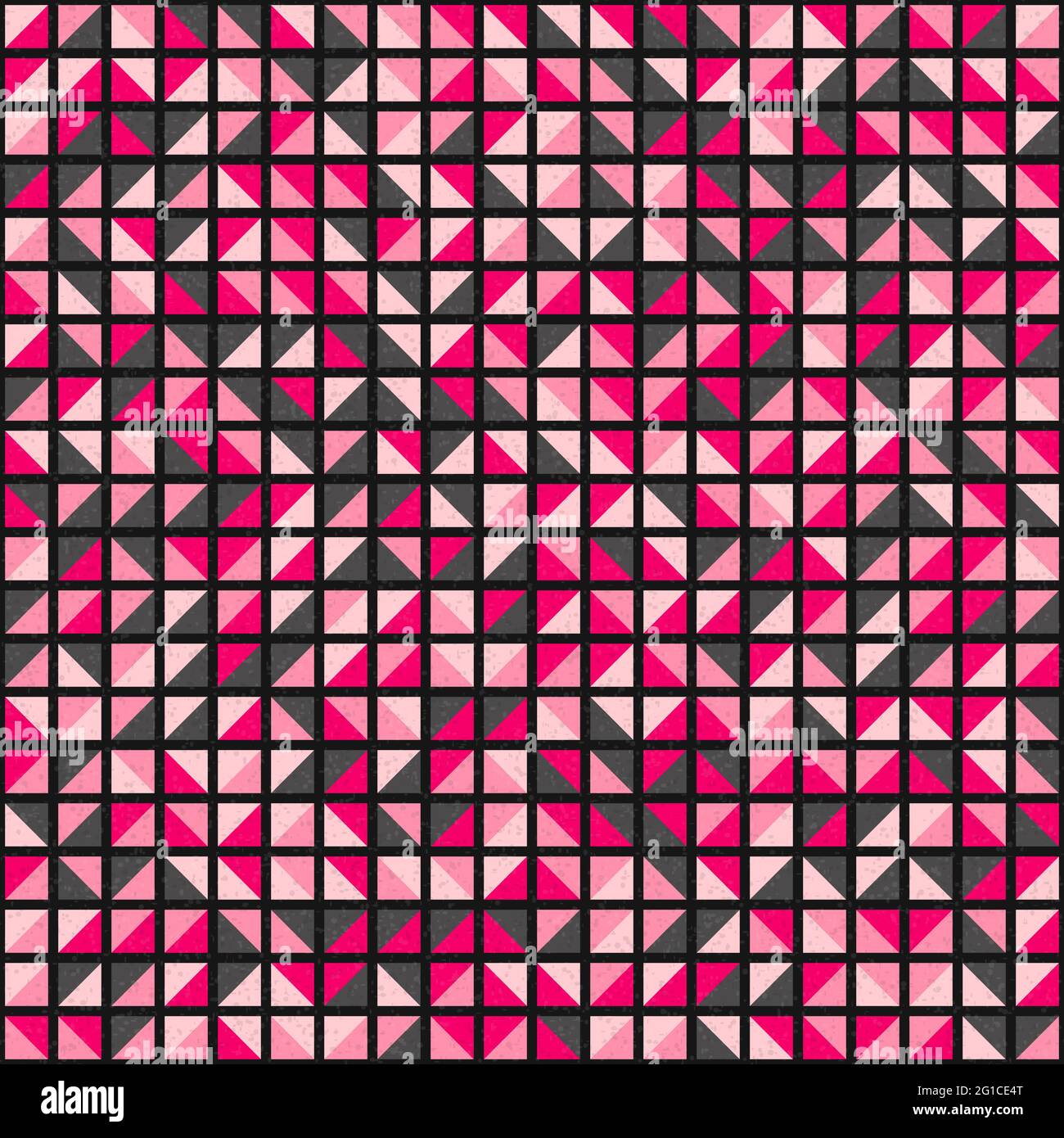 Abstract Geometrical generative computational art illustration Stock Vector
