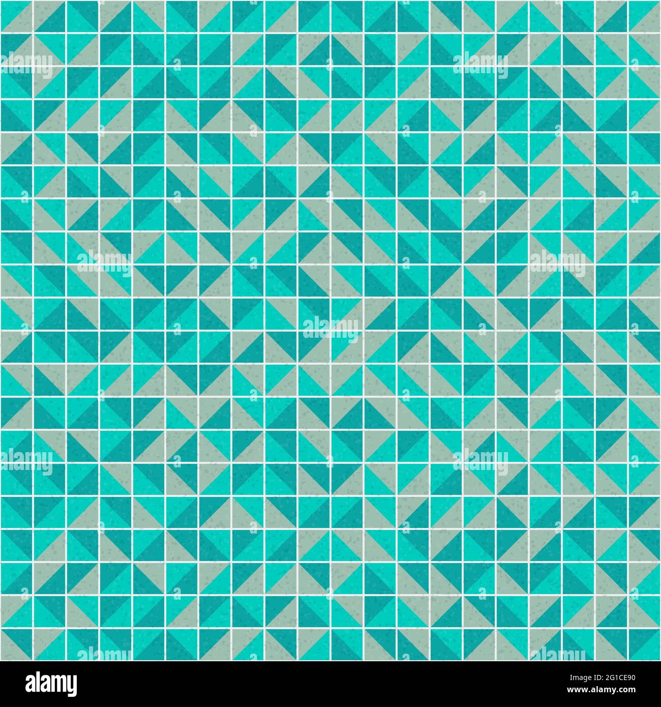 Abstract Geometrical generative computational art illustration Stock Vector