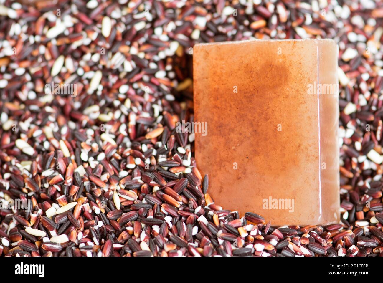 Soap A Rice Natural handmade soap,soap made from rice Stock Photo - Alamy