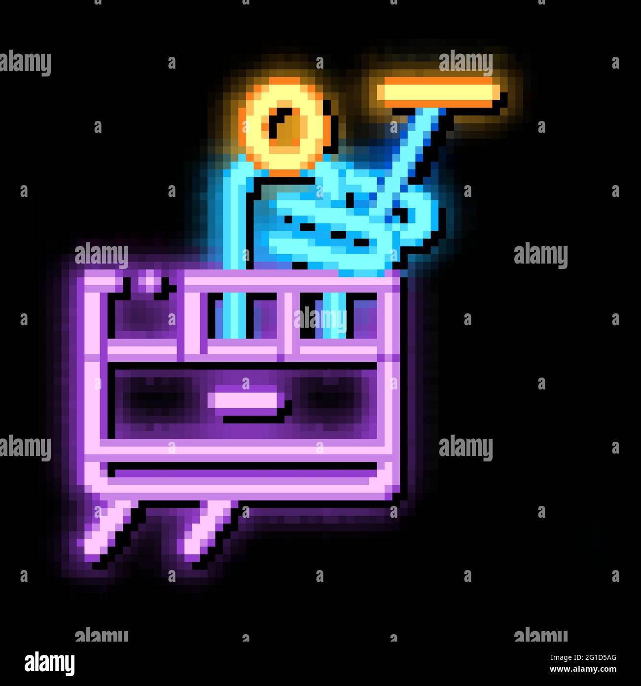 Window Washer neon glow icon illustration Stock Vector Image & Art - Alamy
