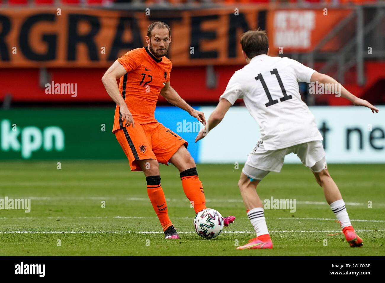 ENSCHEDE, NETHERLANDS JUNE 6 Daley Blind of the Netherlands and Saba