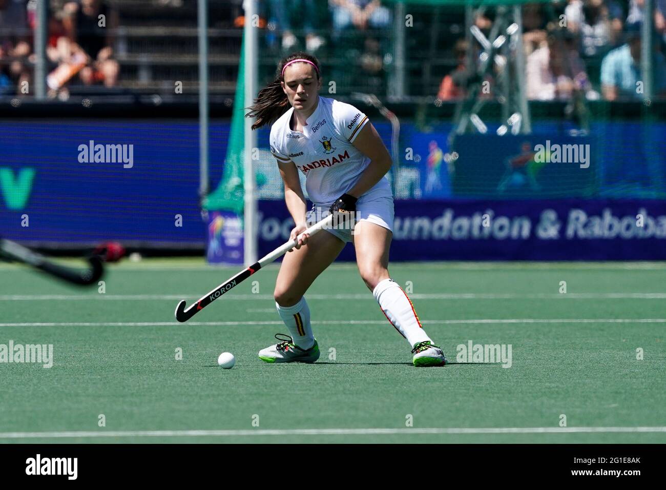 AMSTELVEEN, NETHERLANDS JUNE 6 during the Euro Hockey Championships match between Duitsland