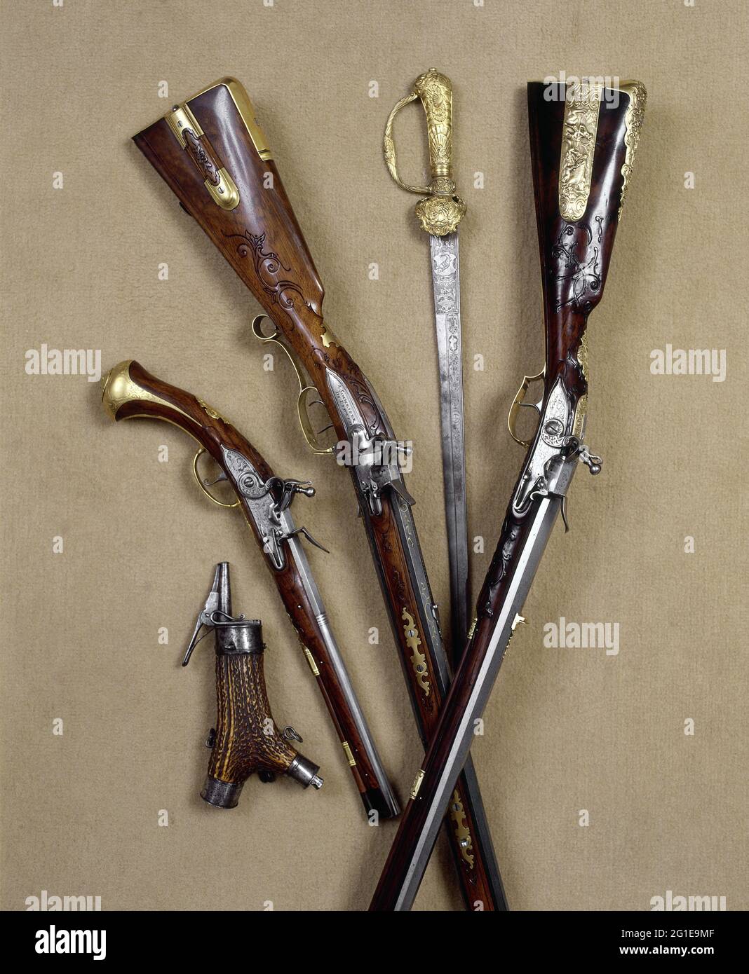 Double weapon hires stock photography and images Alamy