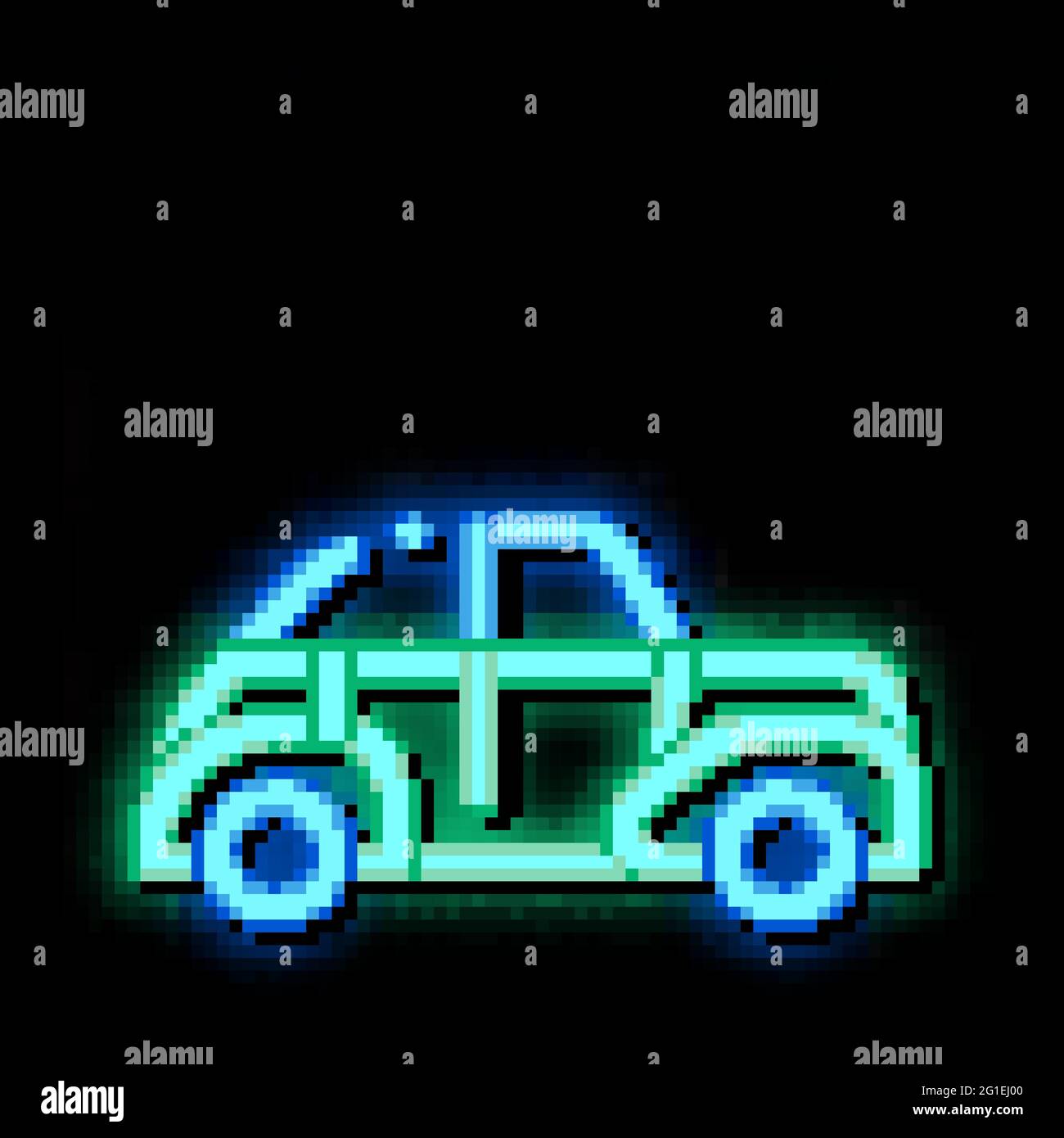 Classical Car neon glow icon illustration Stock Vector Image & Art - Alamy