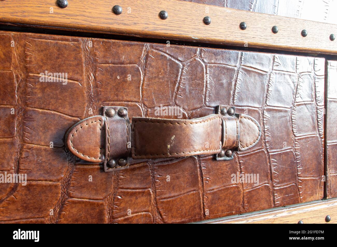 Embossed leather hires stock photography and images Alamy