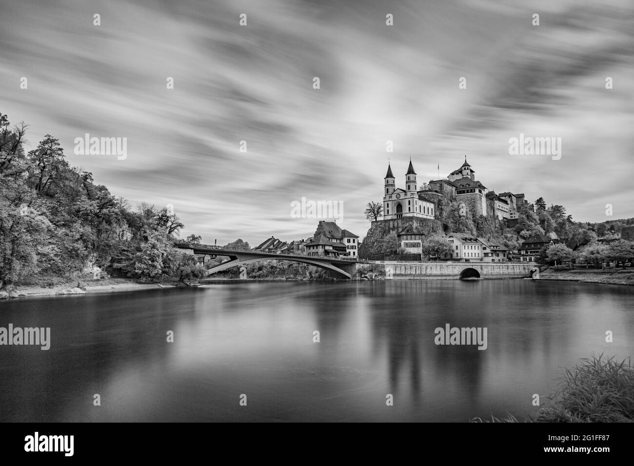 Aare aargau Black and White Stock Photos & Images - Alamy