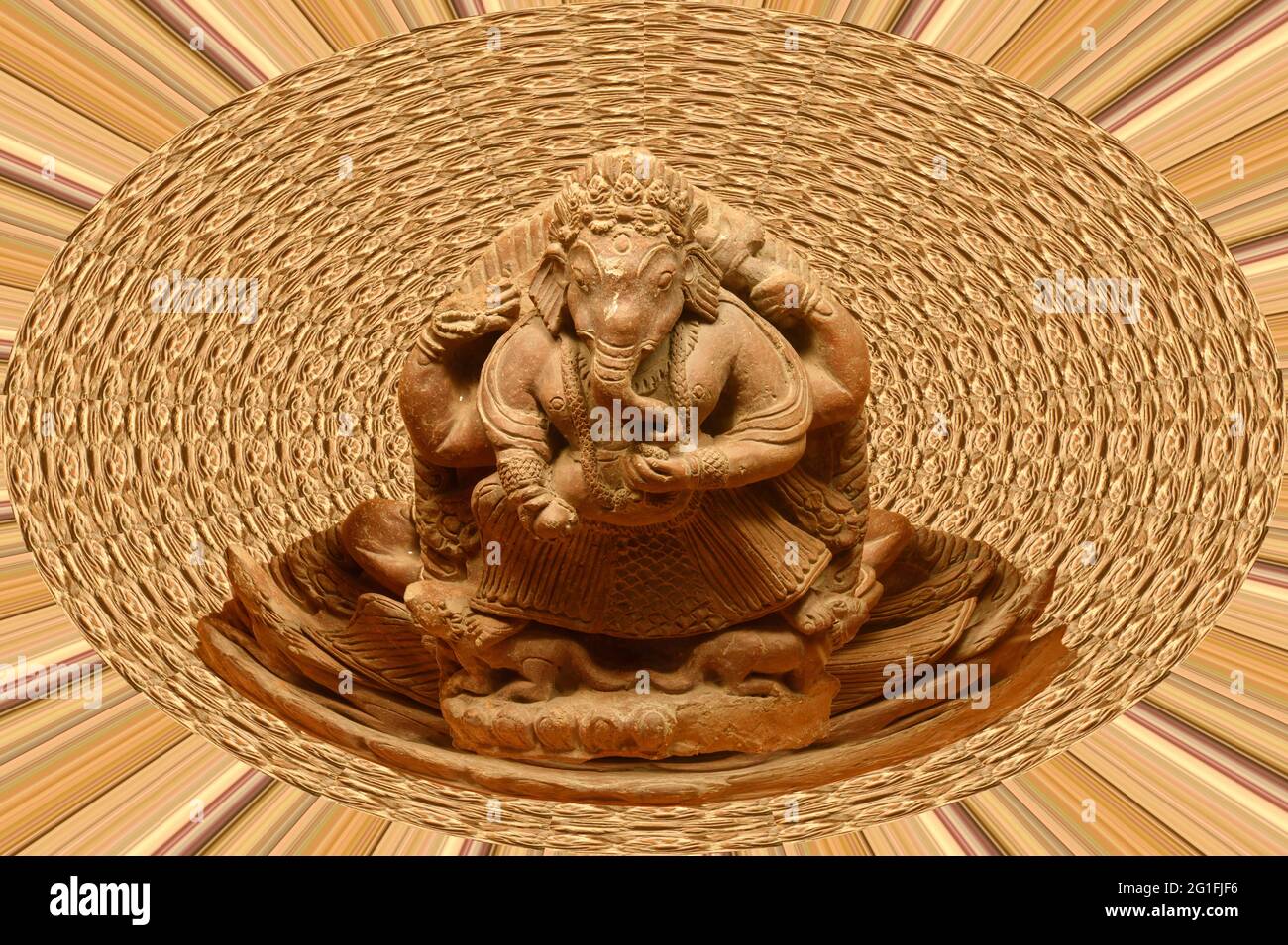 Ganesha God statue, 17th Century, Kathmandu, Nepal Stock Photo Alamy