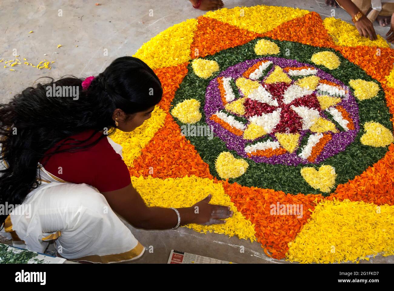 Onam festival season hi-res stock photography and images - Alamy