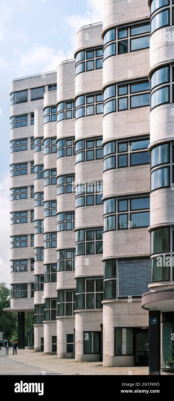 Shell House on the Landwehr Canal, New Objectivity style, Ministry of ...
