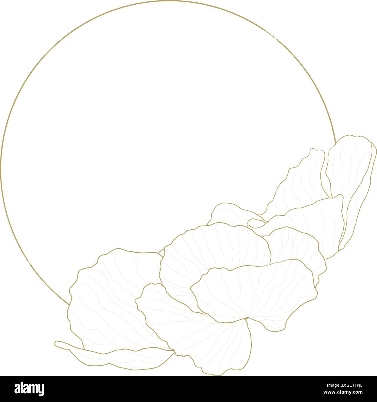 golden floral background Stock Vector Image & Art - Alamy