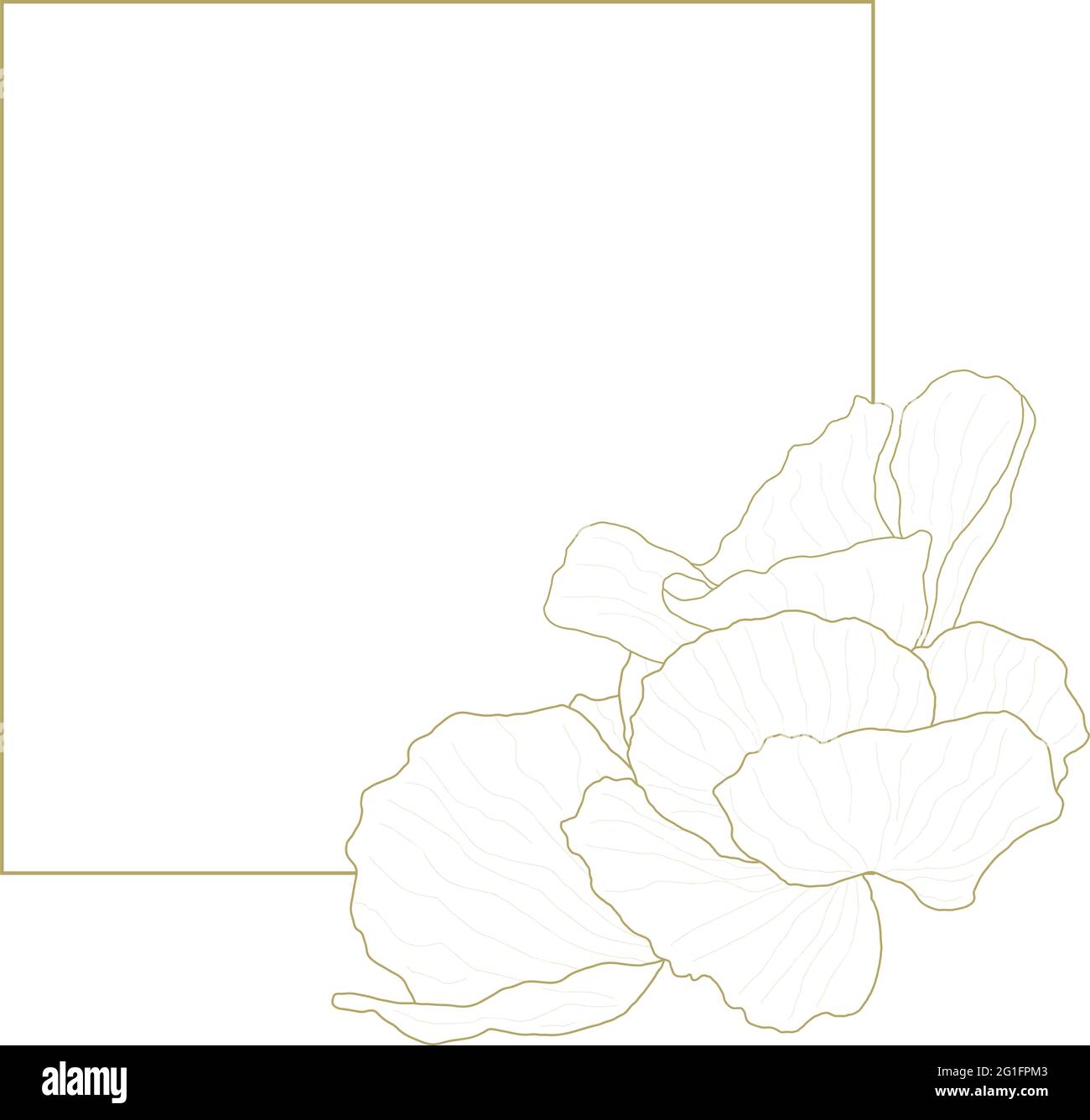 golden floral background Stock Vector Image & Art - Alamy