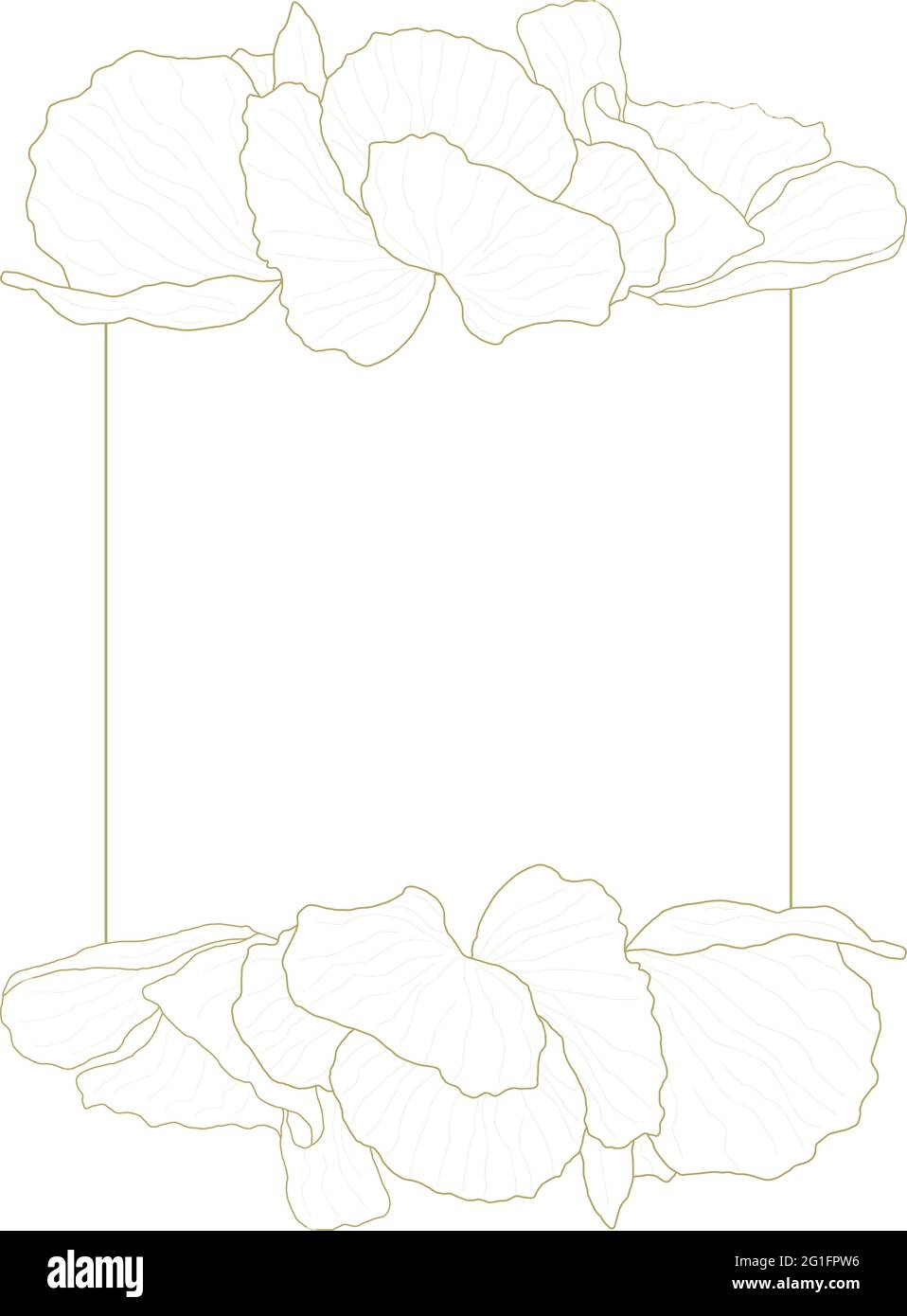 golden floral background Stock Vector Image & Art - Alamy
