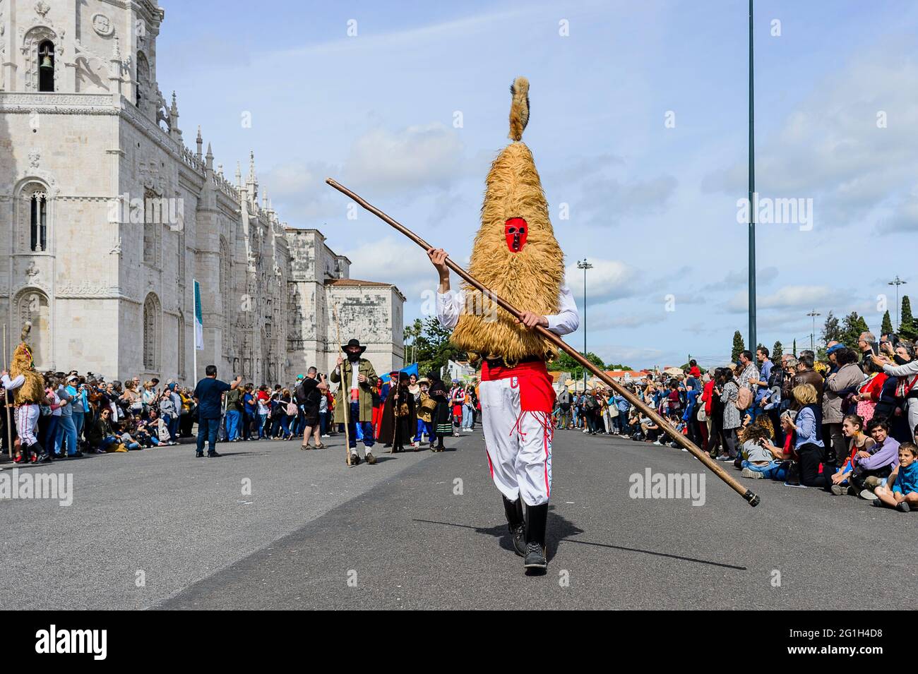 International Festival of the Iberian Mask (Lisbon) Stock Photo