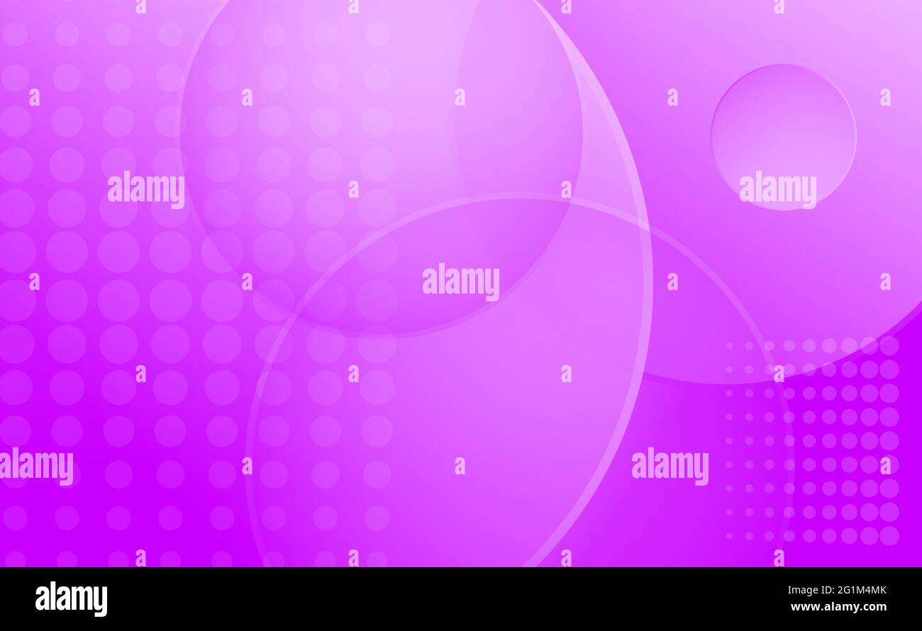 Abstract geometric screen saver with circles and halftone. Vector illustration Stock Vector