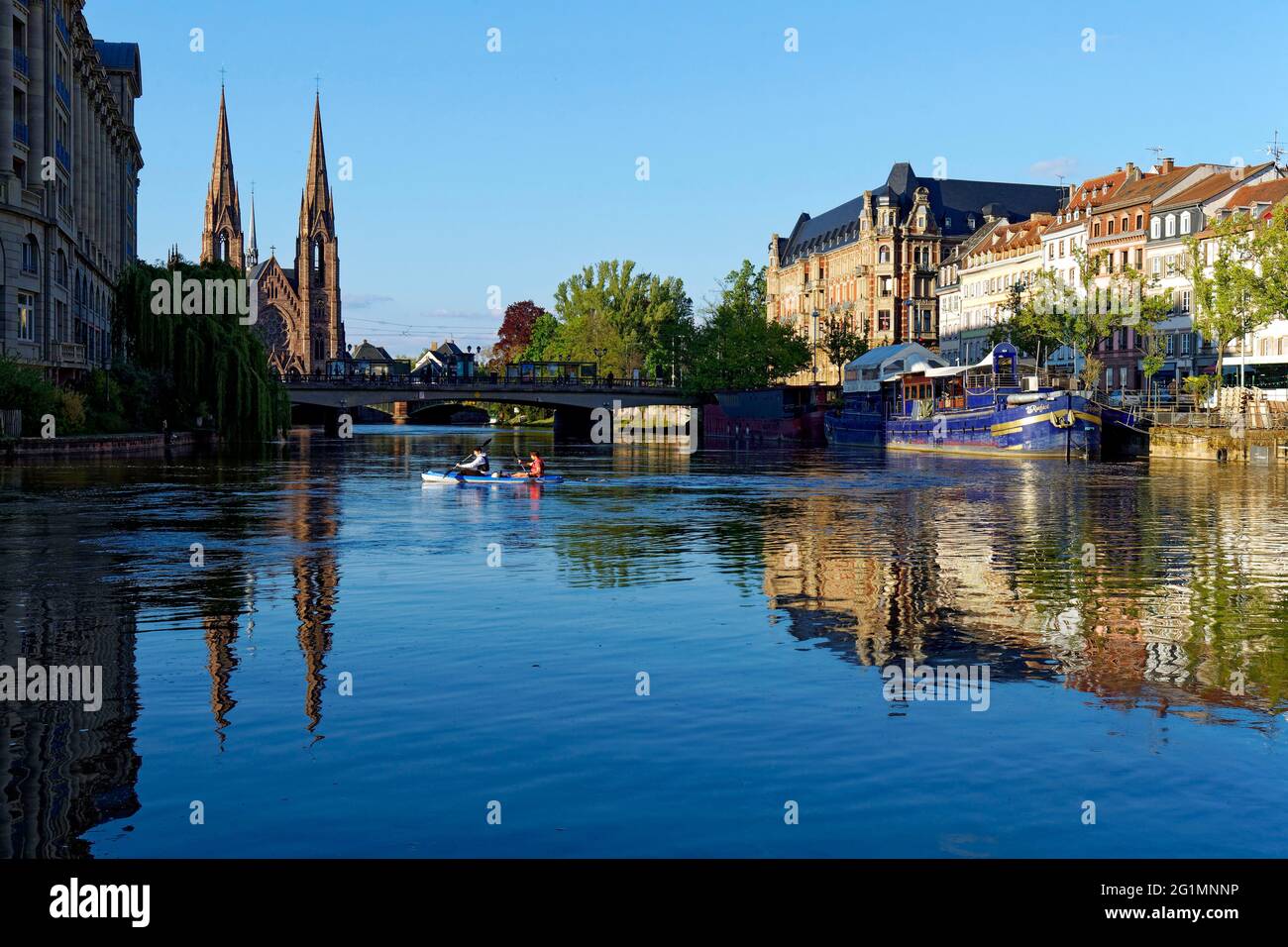France, Bas Rhin, Strasbourg, Neustadt district dating from the german ...