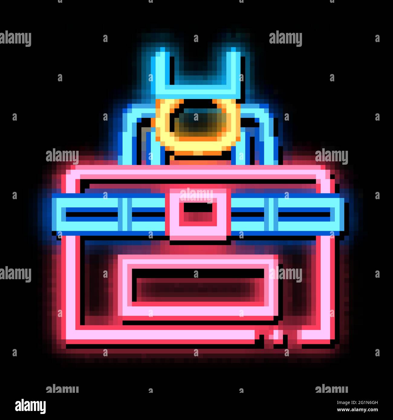 Tools for Repair neon glow icon illustration Stock Vector Image & Art ...
