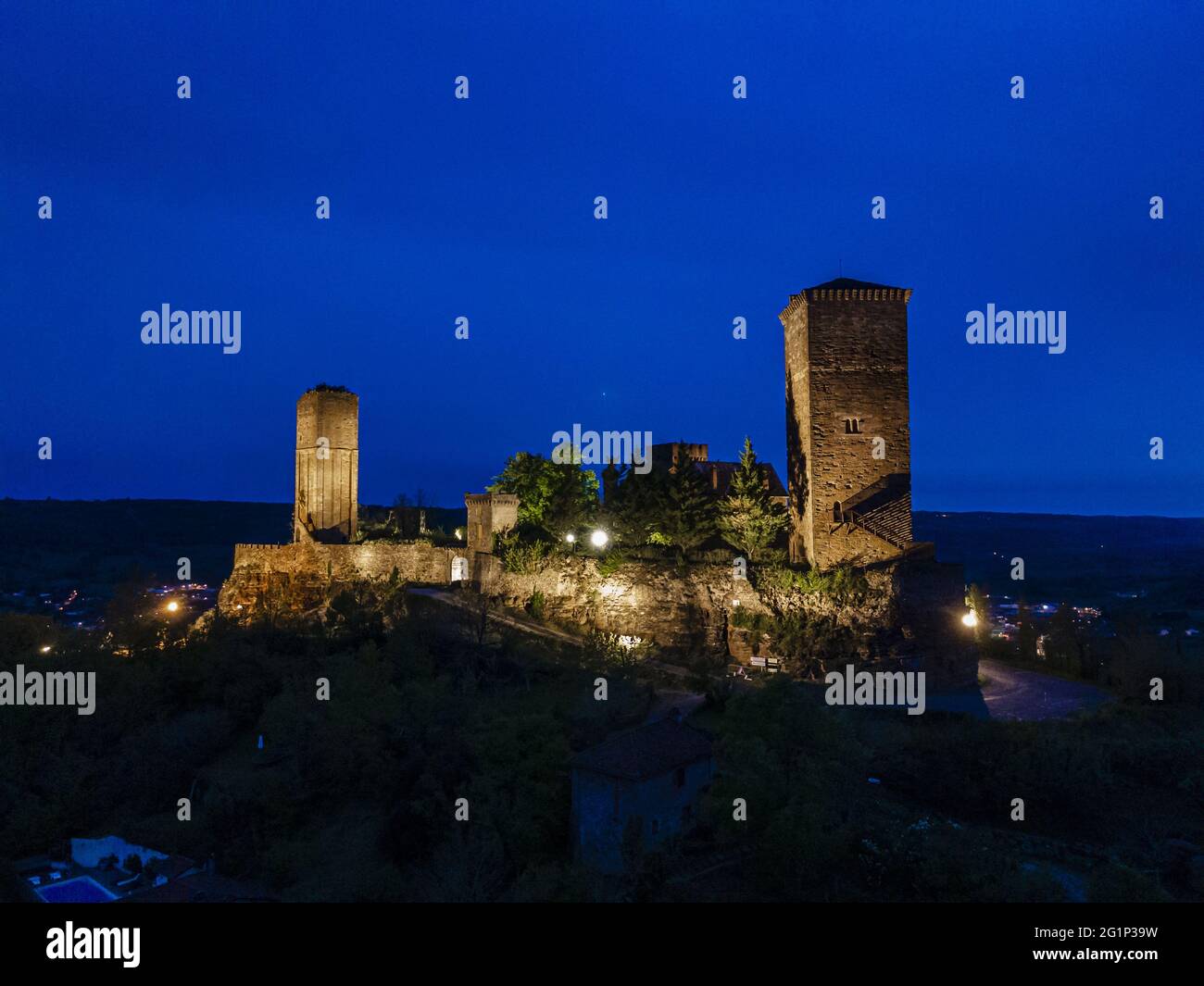 France, Lot, Saint Laurent les Tours, castle of Tours Saint Laurent