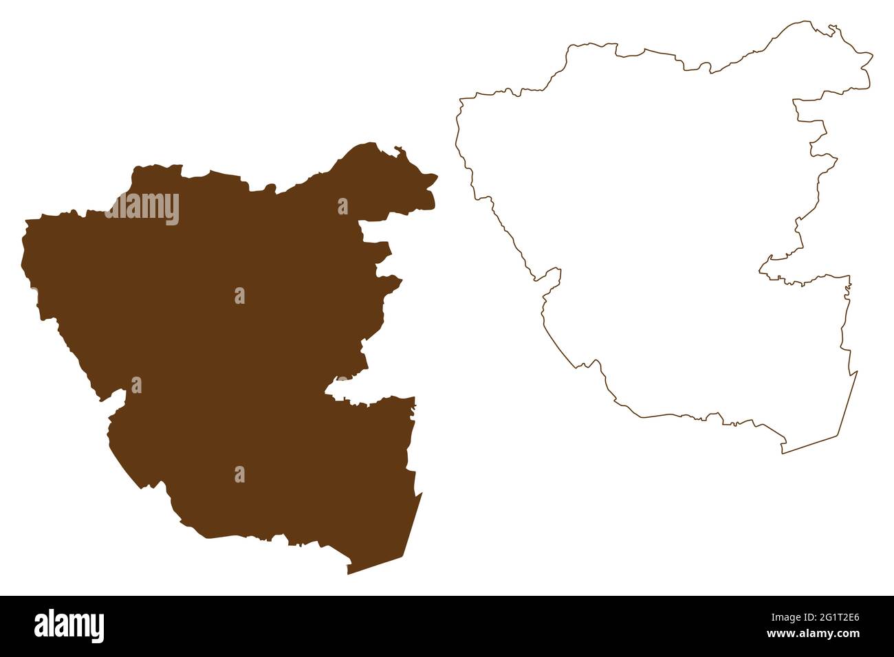 Altmarkkreis Salzwedel district (Federal Republic of Germany, rural ...