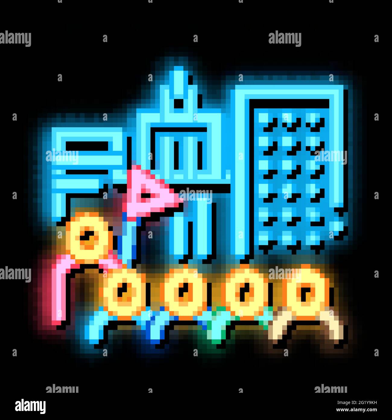 Tour Group on Excursions Icon Vector Illustration Stock Vector Image ...