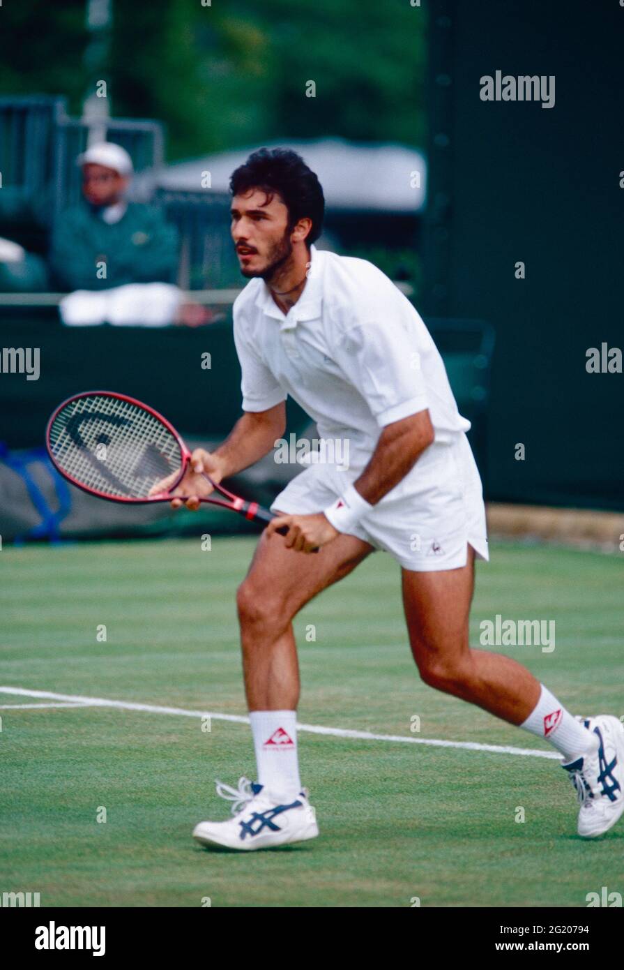 Italian tennis player Vincenzo Santopadre, Wimbledon, UK 1999 Stock Photo -  Alamy