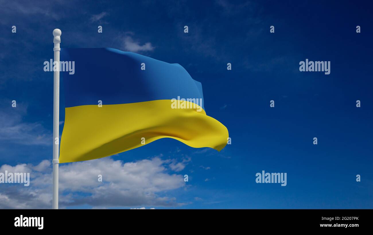 Ukraine national flag hi-res stock photography and images - Alamy